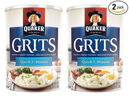 Quaker 5-Minute Grits, 24 oz (2 Pack)
