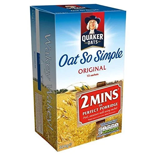 Quaker Oat So Simple Original - 12 x 27g